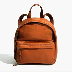 Madewell Lorimer Mini Leather Backpack